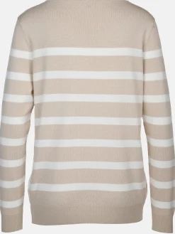 Damen Lisa Tossa Damen Pullover mit Streifen