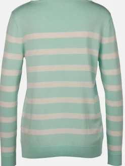 Damen Lisa Tossa Damen Pullover mit Streifen