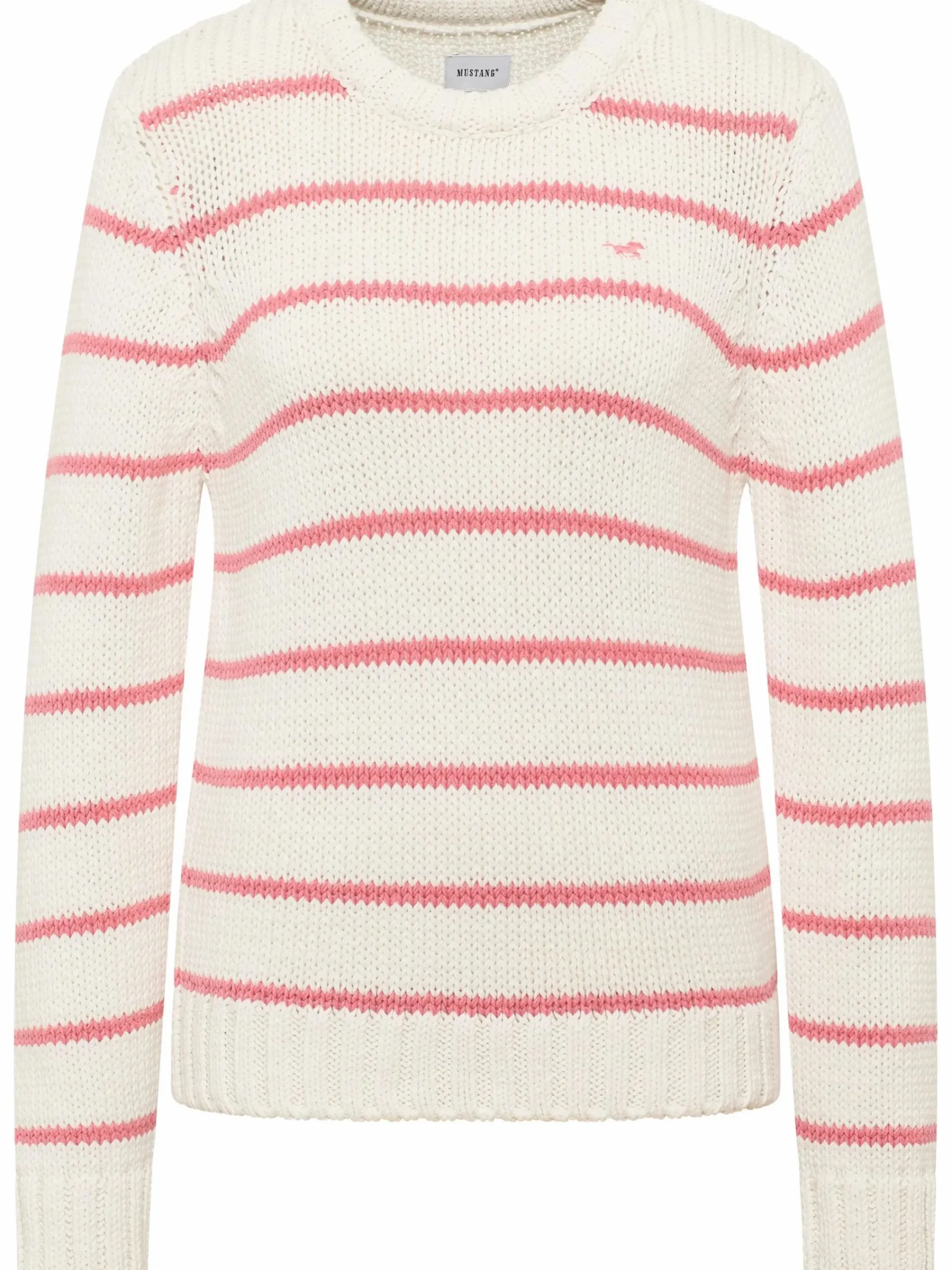 Damen Mustang Damen Pullover "Silas" mit Ringelstreifen