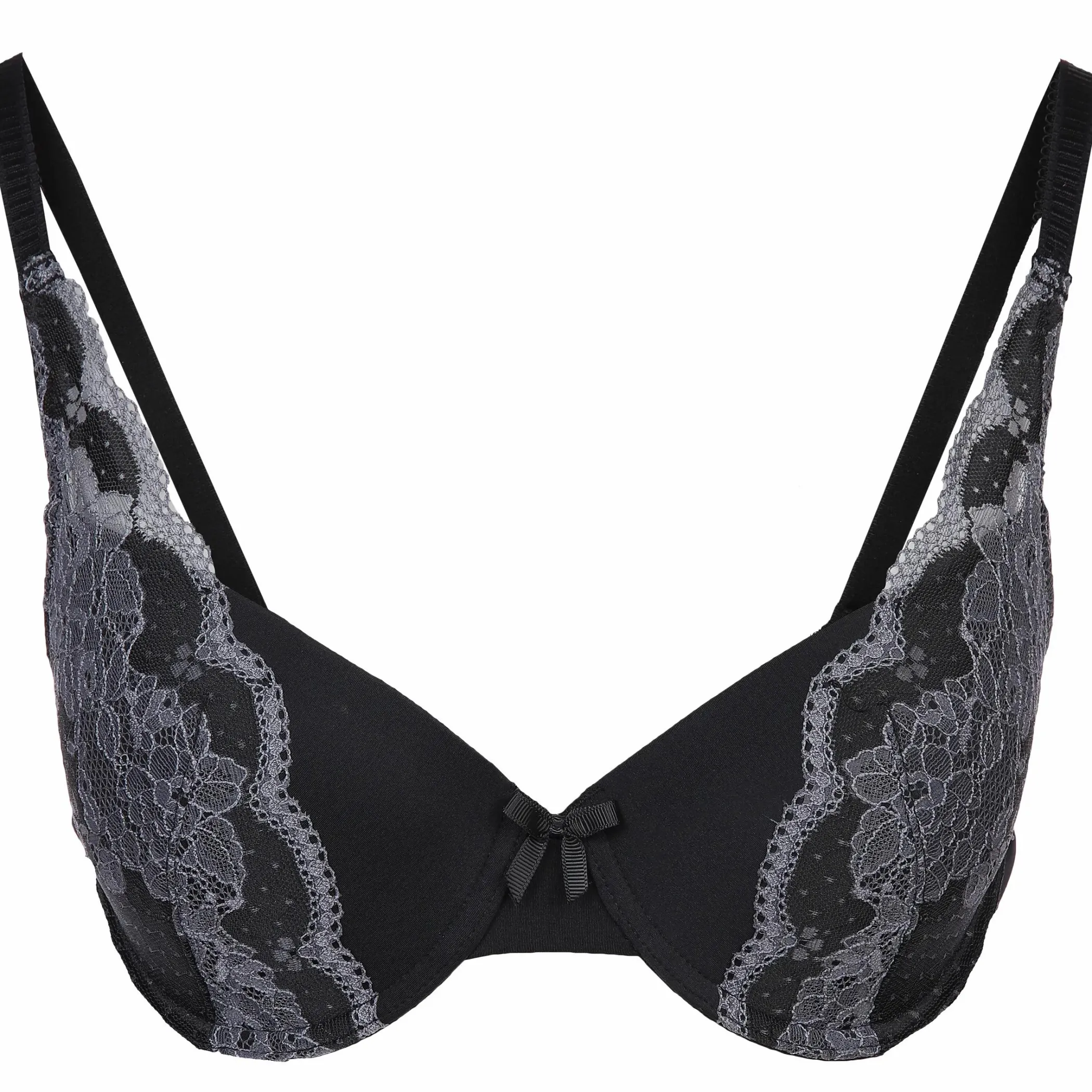 Damen Sure Damen Push Up BH mit Spitzenbesatz