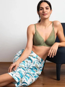 Damen Sure Damen Pyjama mit 3/4 Hose