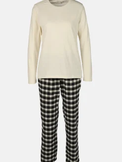 Damen Sure Damen Pyjama mit Flanellhose