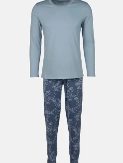 Damen UNCOVER by Schiesser Damen Pyjama mit gemusterter Hose