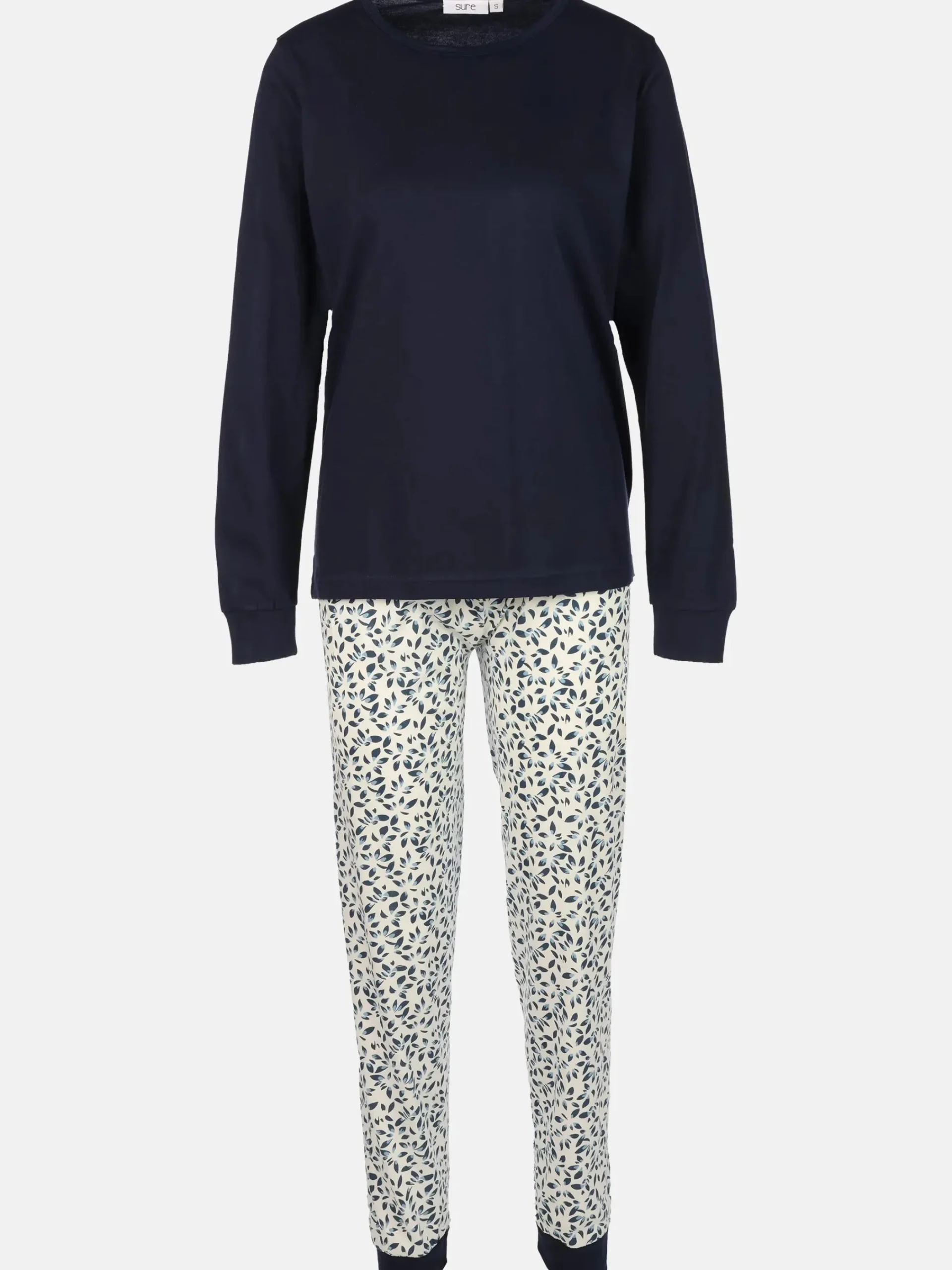 Damen Sure Damen Pyjama mit gemusterter Hose