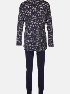 Damen Götzburg Damen Pyjama mit Knopfleiste