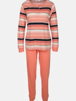 Damen Sure Damen Pyjama mit Streifen