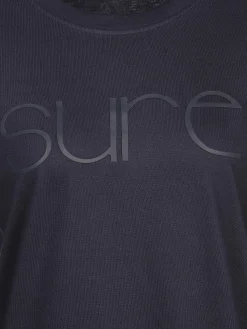 Damen Sure Damen Pyjama-Oberteil mit Logoprint