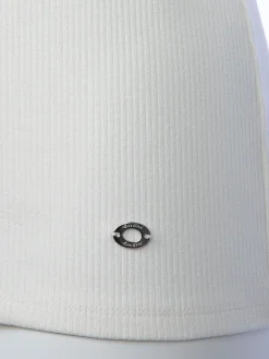 Damen Lisa Tossa Damen Ripp Top unifarben