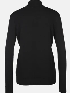 Damen Lisa Tossa Damen Rollkragen Pullover unifarben