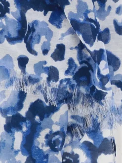 Damen Lisa Tossa Damen Schal mit Blumenprint