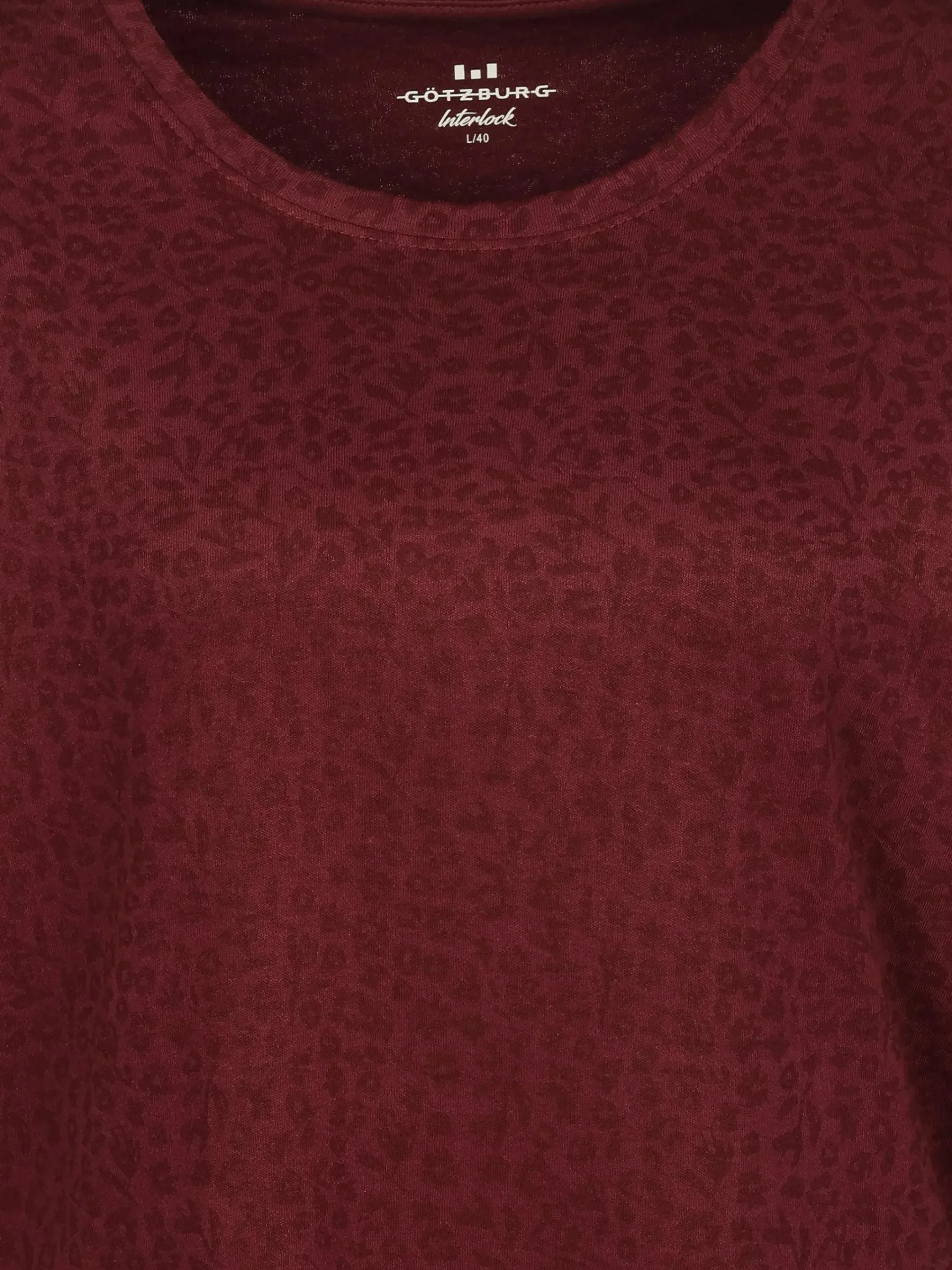 Damen Götzburg Damen Schlafanzug mit schlichterm Muster