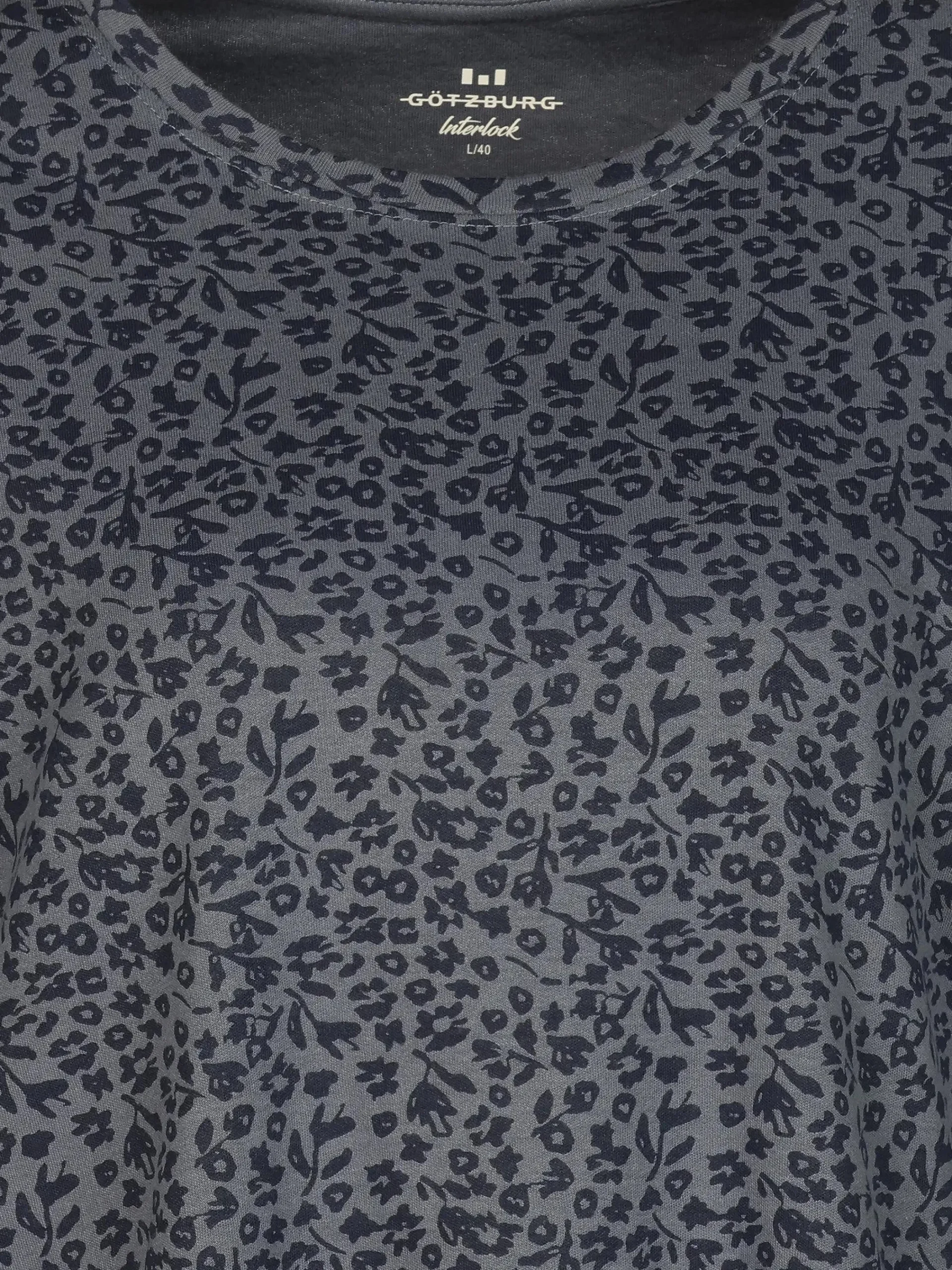 Damen Götzburg Damen Schlafanzug mit schlichterm Muster