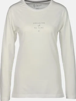 Damen byLouise Damen Schlafshirt mit kleinem Schriftzug