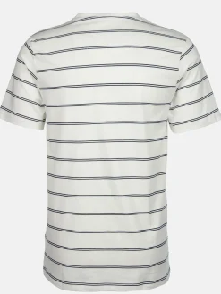 Herren Phil+Co Damen Schlafshirt mit Streifen