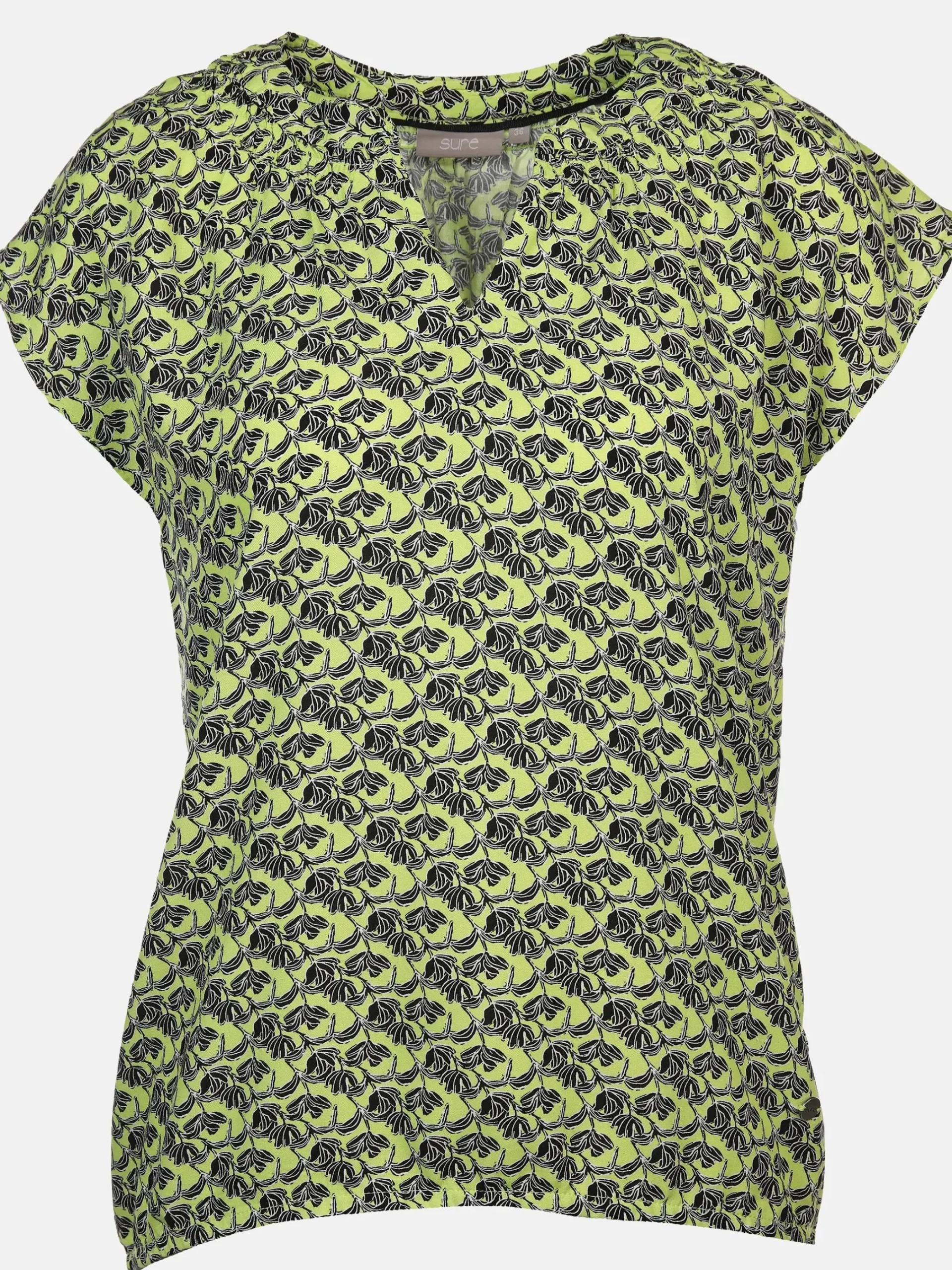 Damen Sure Damen Schlupfbluse mit Alloverprint