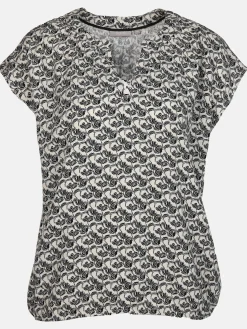 Damen Sure Damen Schlupfbluse mit Alloverprint