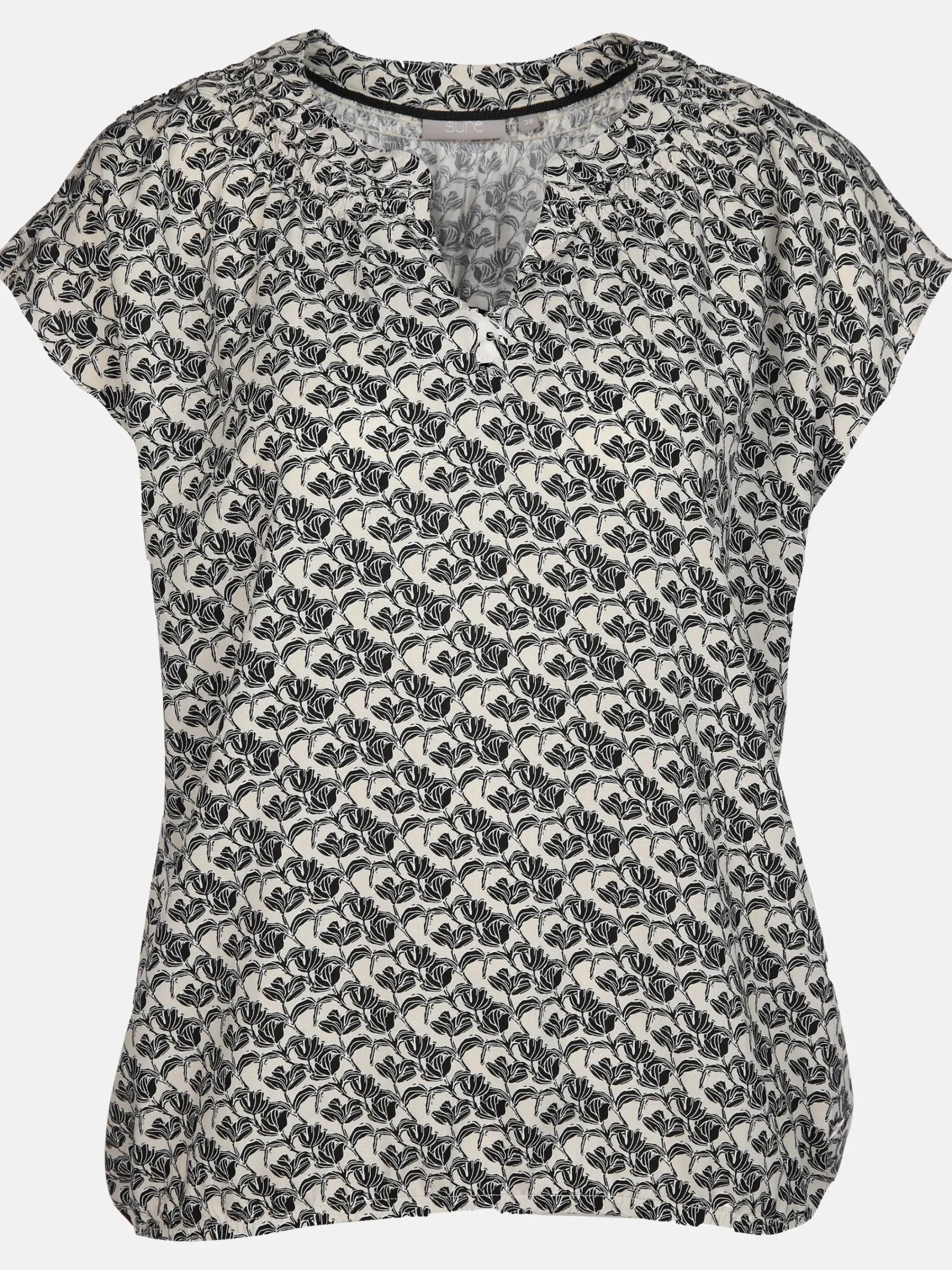 Damen Sure Damen Schlupfbluse mit Alloverprint