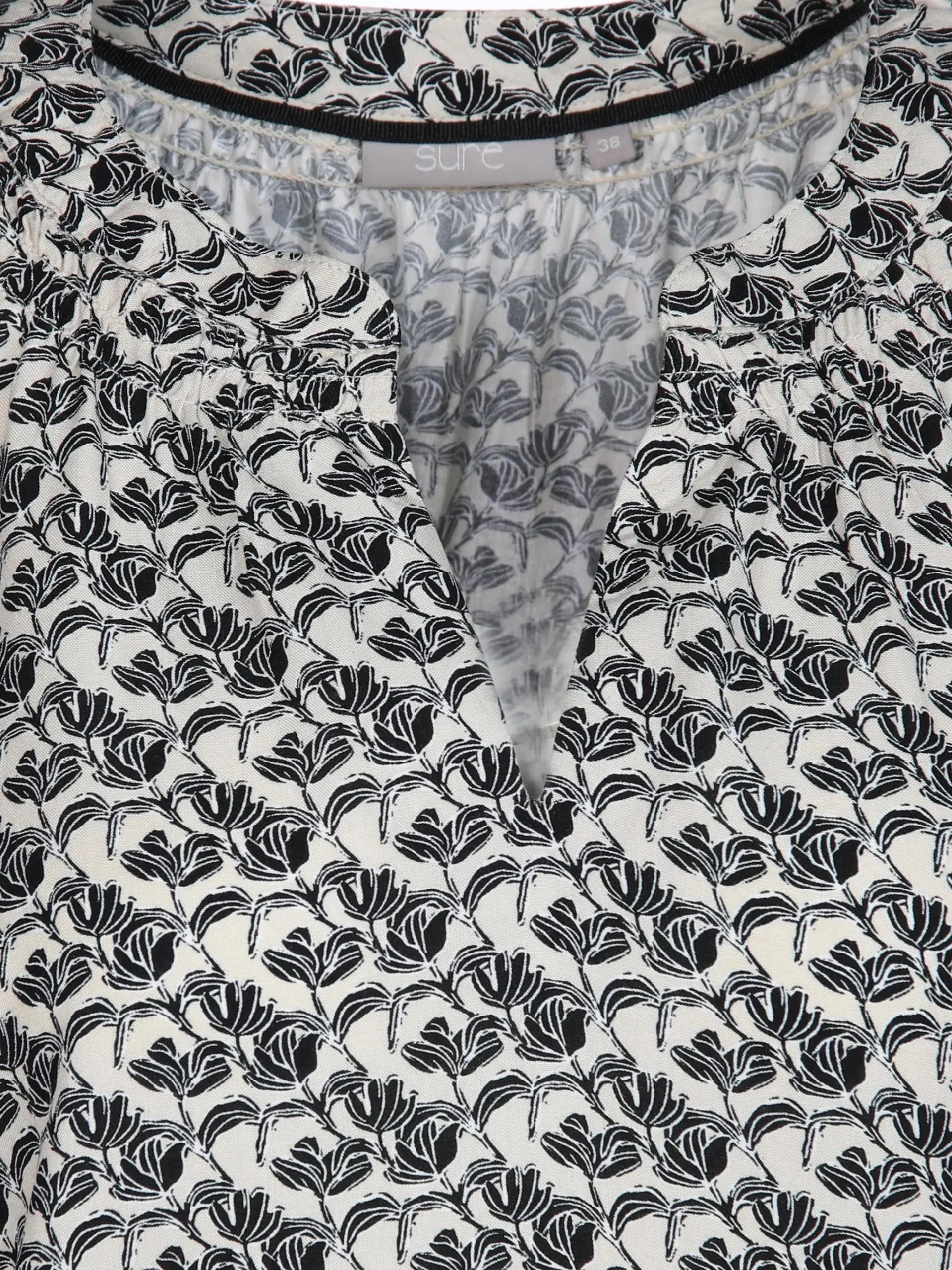 Damen Sure Damen Schlupfbluse mit Alloverprint