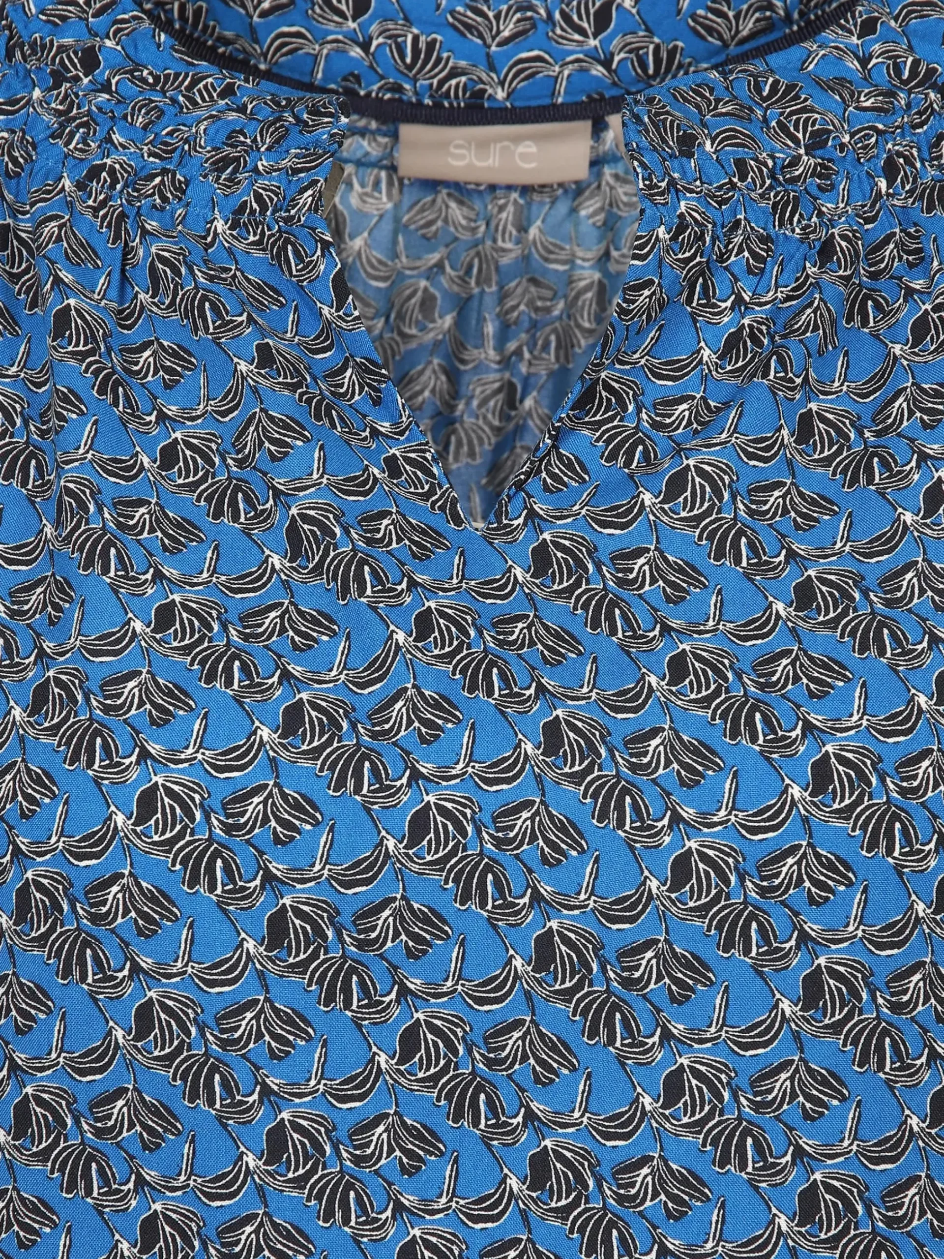 Damen Sure Damen Schlupfbluse mit Alloverprint