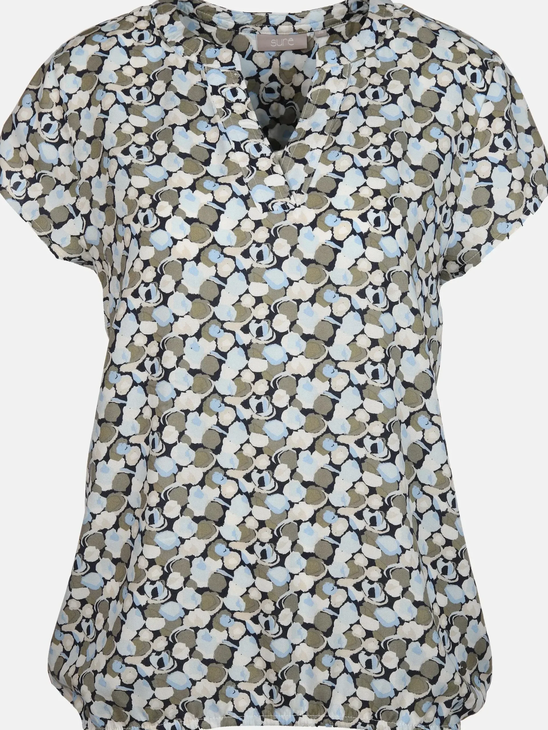 Damen Sure Damen Schlupfbluse mit Alloverprint