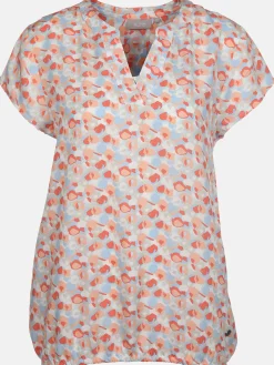 Damen Sure Damen Schlupfbluse mit Alloverprint