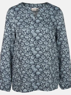 Damen Lisa Tossa Damen Schlupfbluse mit Muster