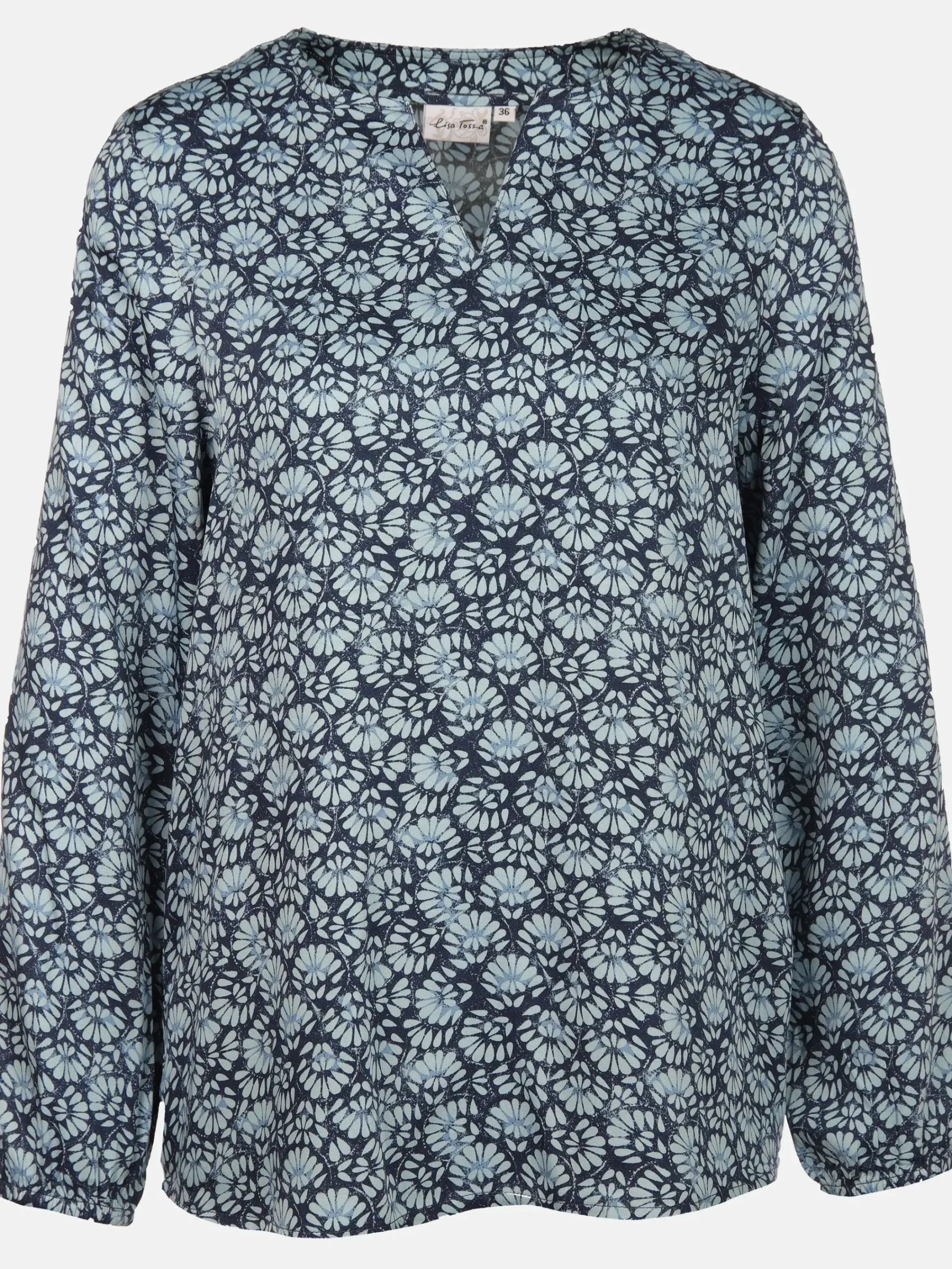 Damen Lisa Tossa Damen Schlupfbluse mit Muster