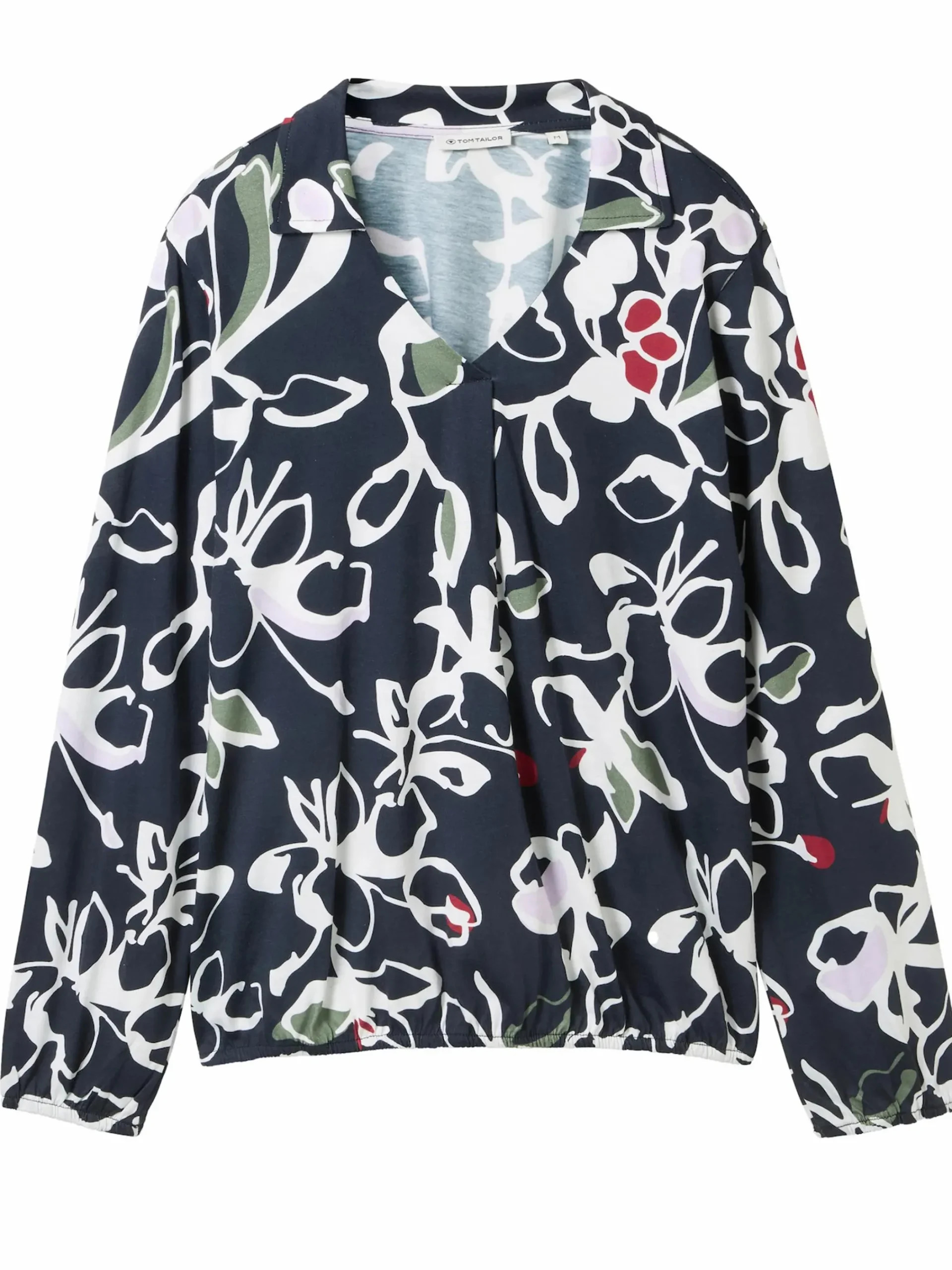 Damen Tom Tailor Damen Schlupfshirt mit Alloverprint