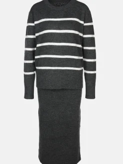 Damen Lisa Tossa Damen Set bestehend aus Pullover und Rock