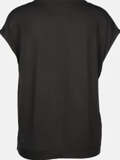 Damen Lisa Tossa Damen Shirt aus Materialmix