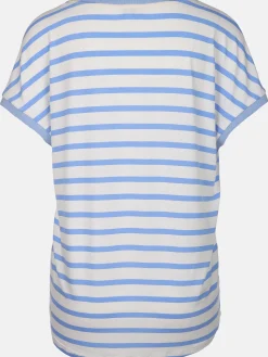 Damen Lisa Tossa Damen Shirt aus Materialmix