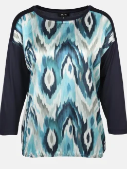 Damen Sure Damen Shirt im Materialmix