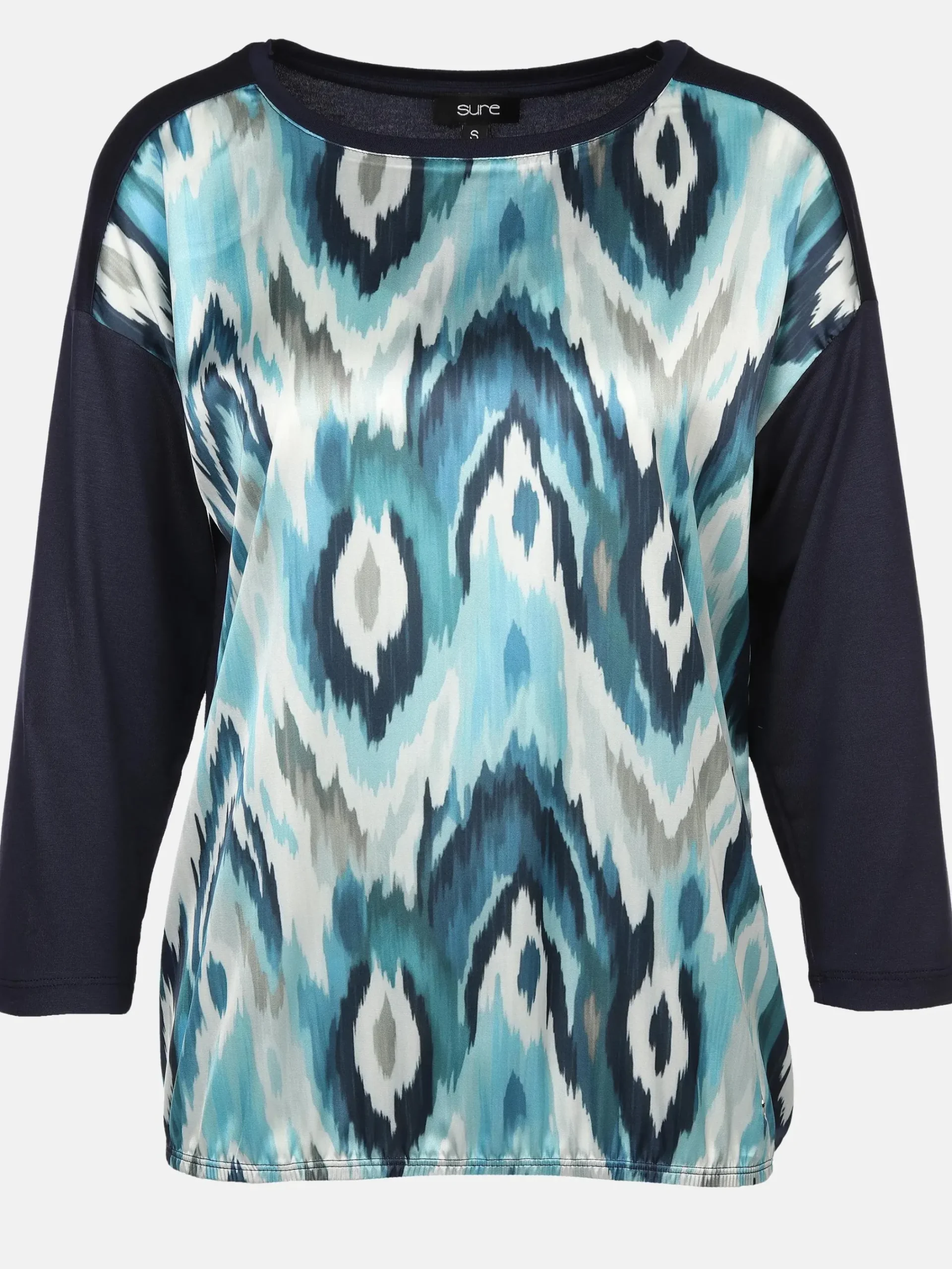 Damen Sure Damen Shirt im Materialmix