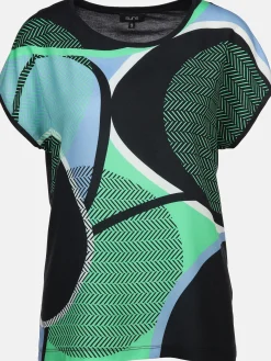 Damen Sure Damen Shirt im Materialmix