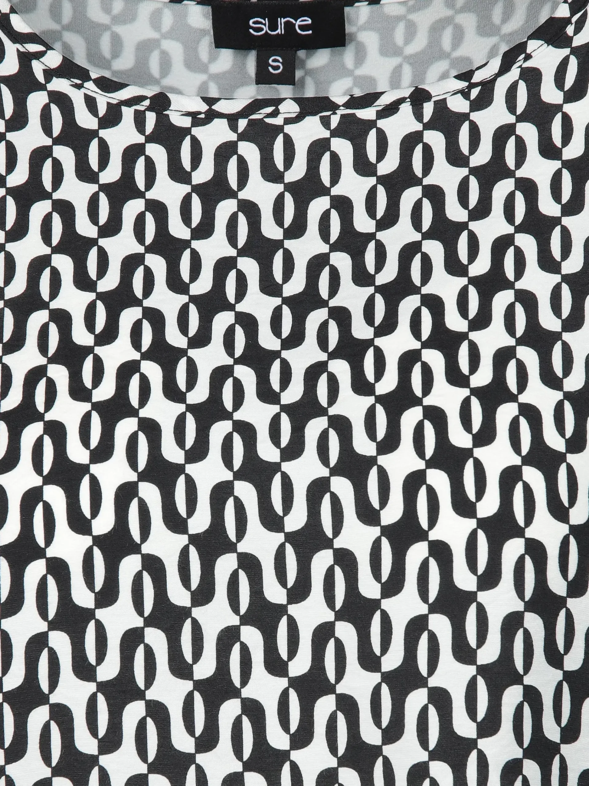 Damen Sure Damen Shirt im Materialmix