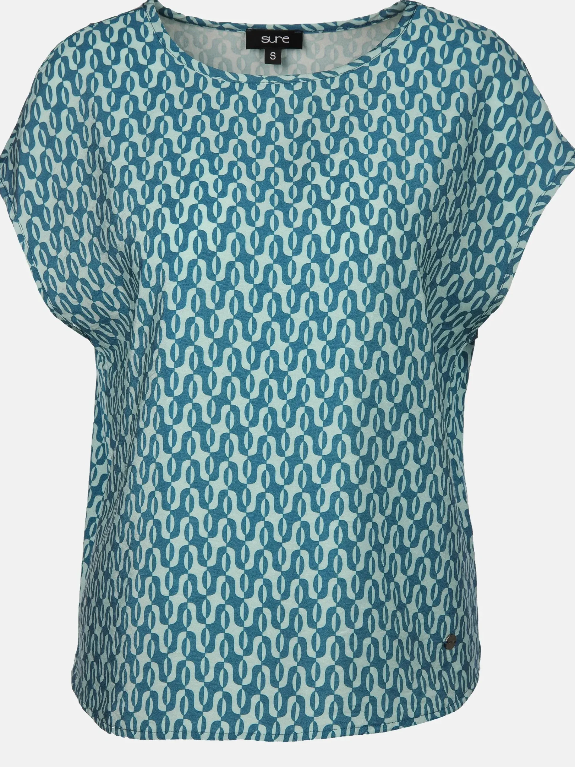 Damen Sure Damen Shirt im Materialmix