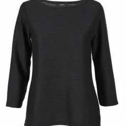 Damen Sure Damen Shirt in Ottoman Rib mit 3/4 Arm