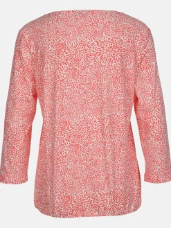 Damen Sure Damen Shirt mit Alloverprint und 3/4 Ärmel