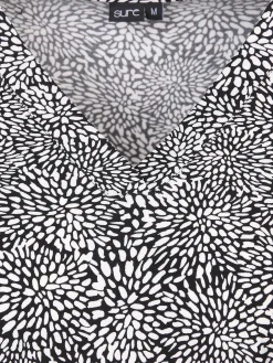 Damen Sure Damen Shirt mit Alloverprint und 3/4 Ärmel