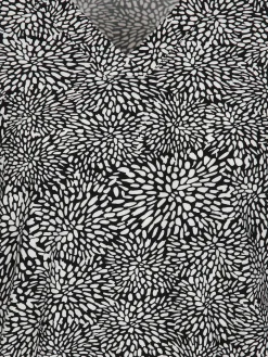 Damen Sure Damen Shirt mit Alloverprint und 3/4 Ärmel