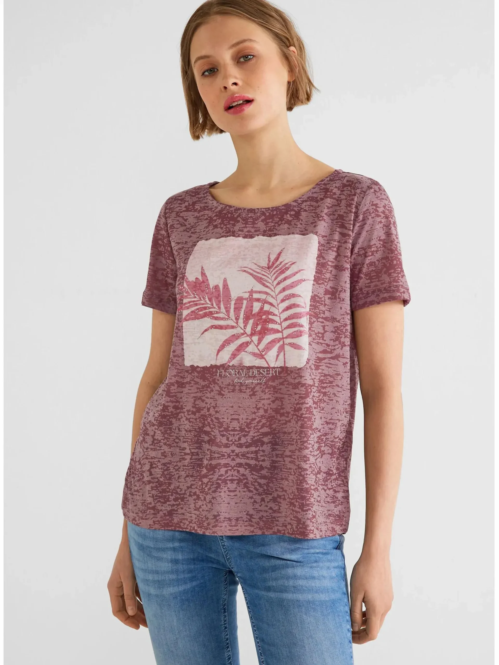 Damen Street One Damen Shirt mit Aufdruck