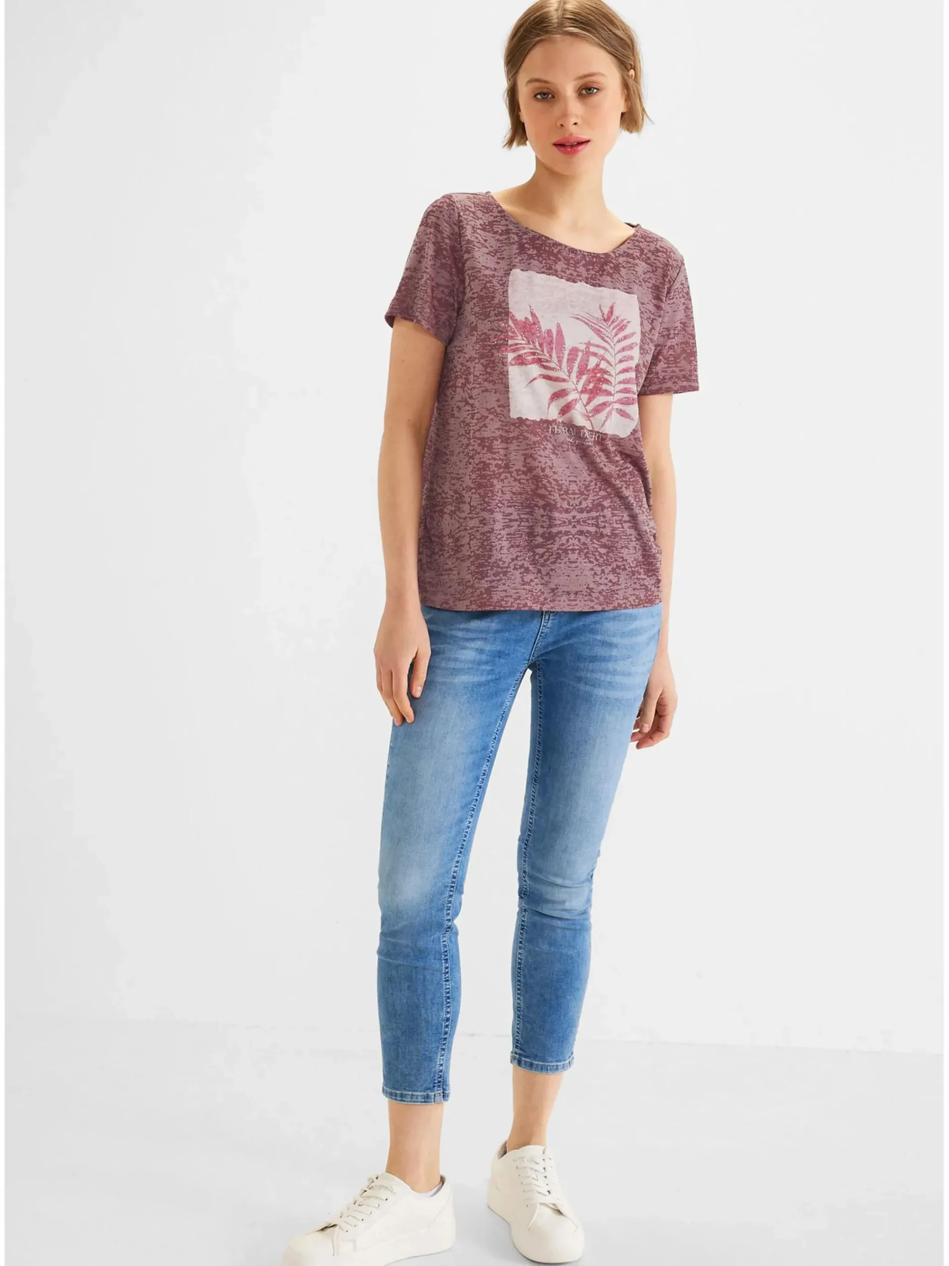 Damen Street One Damen Shirt mit Aufdruck