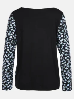 Damen Street One Damen Shirt mit Blumenprint und Nieten