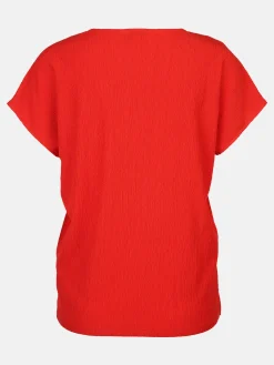 Damen Lisa Tossa Damen Shirt mit Crashoptik