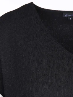 Damen Lisa Tossa Damen Shirt mit Crashoptik