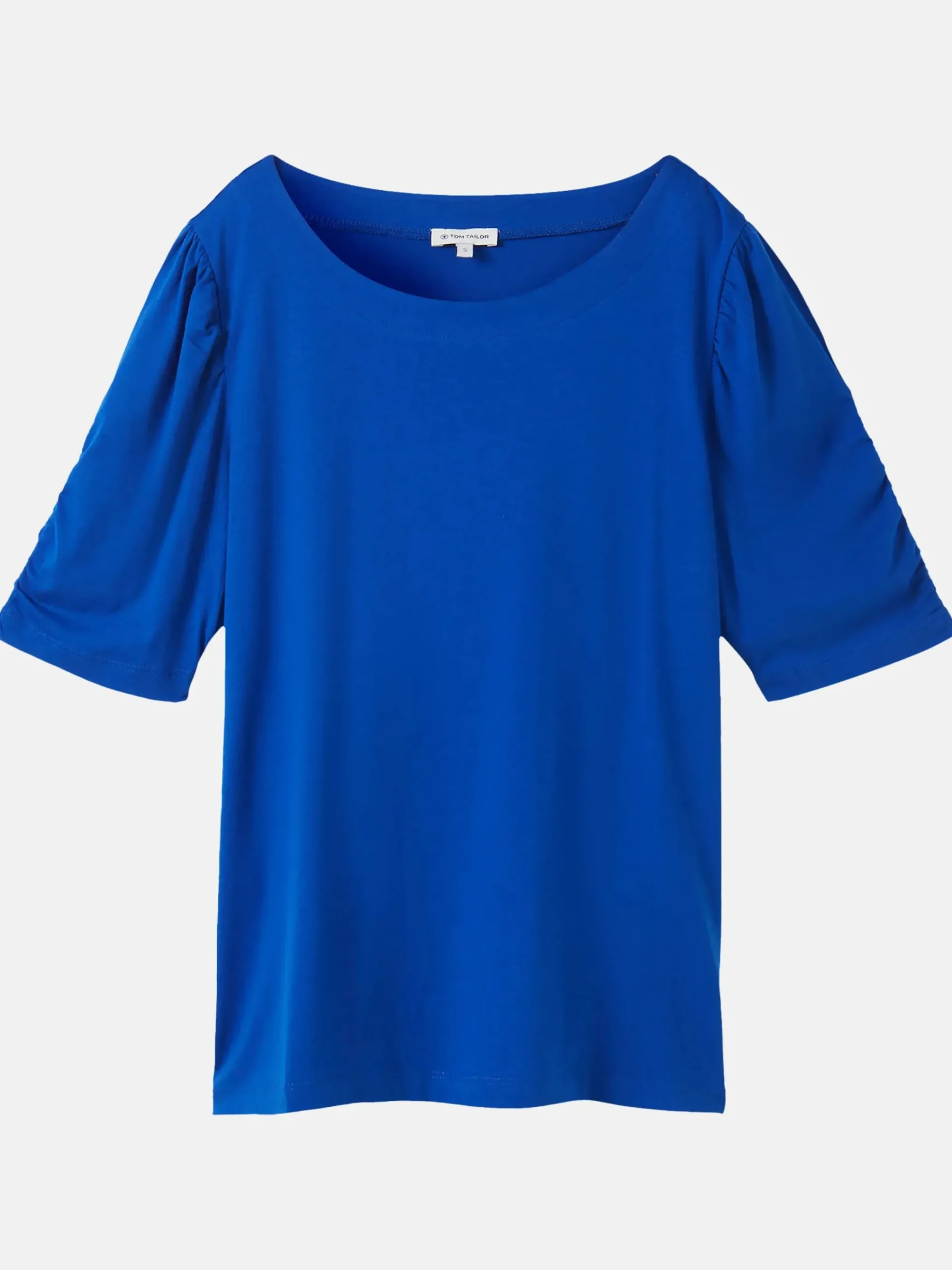 Damen Tom Tailor Damen Shirt mit edler Raffung