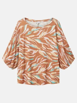 Damen Tom Tailor Damen Shirt mit Fledermausärmeln