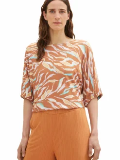 Damen Tom Tailor Damen Shirt mit Fledermausärmeln