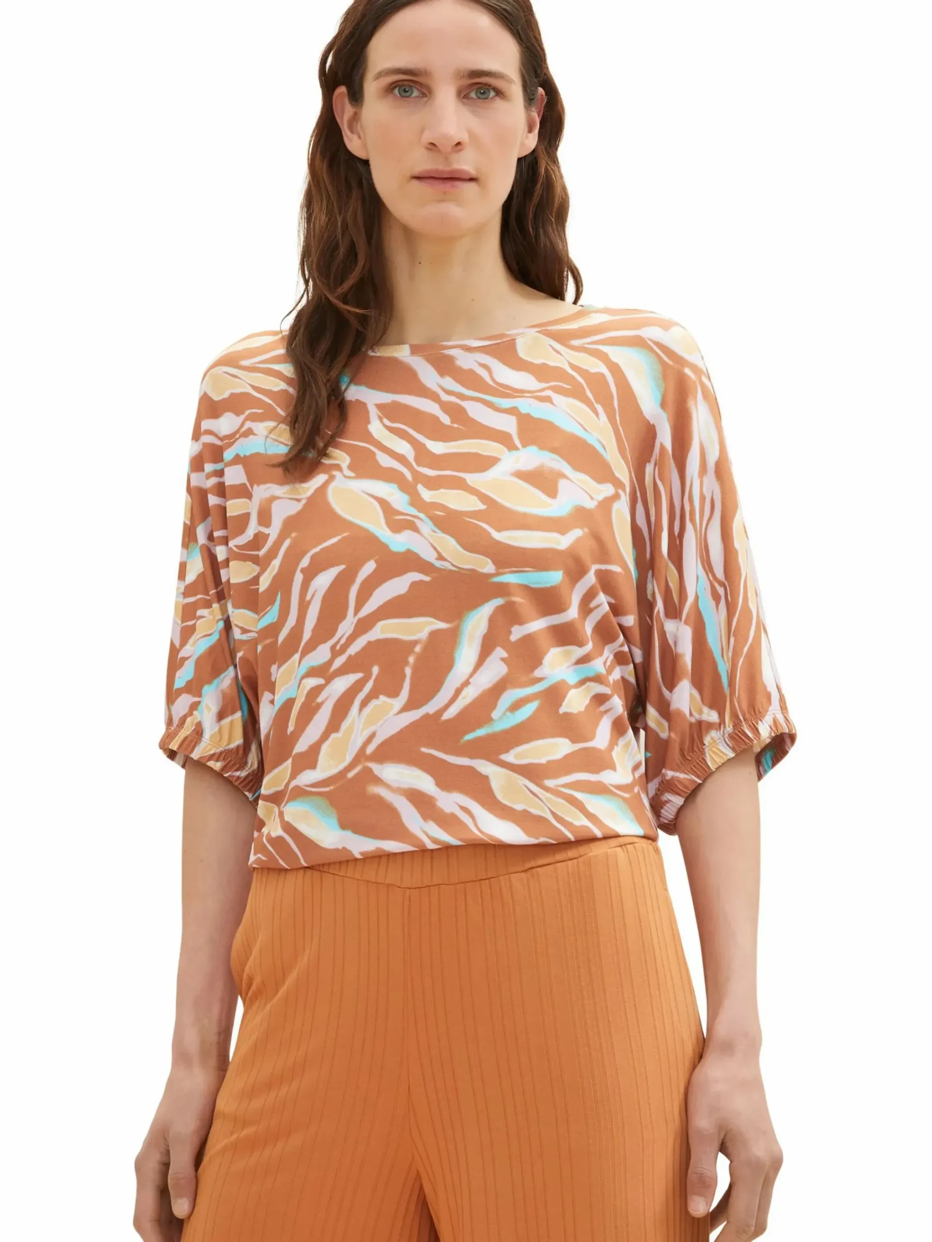 Damen Tom Tailor Damen Shirt mit Fledermausärmeln