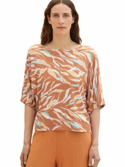 Damen Tom Tailor Damen Shirt mit Fledermausärmeln